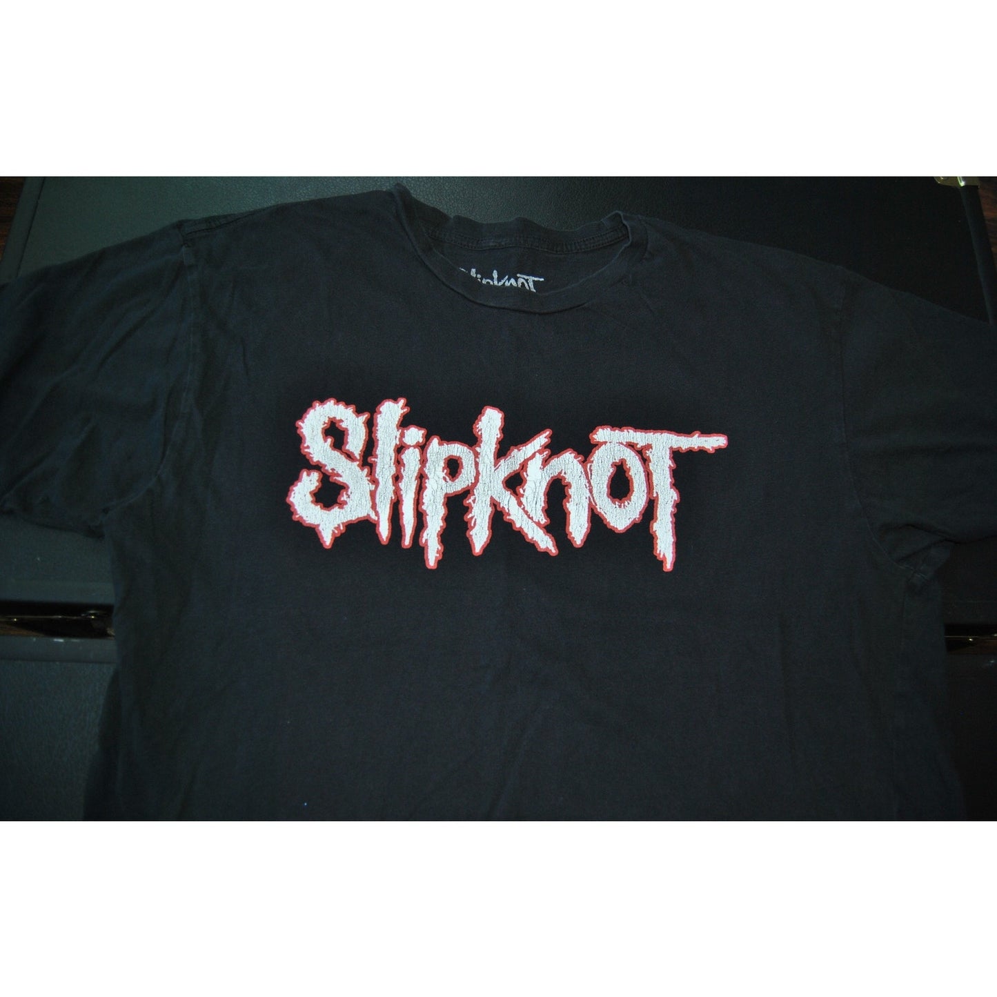 Slipknot Large Black Crop Top