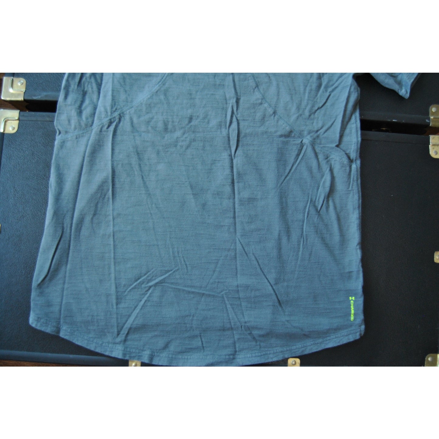 Under Armour Project Rock Blood Sweat Respect Medium Gray SS Hoodie