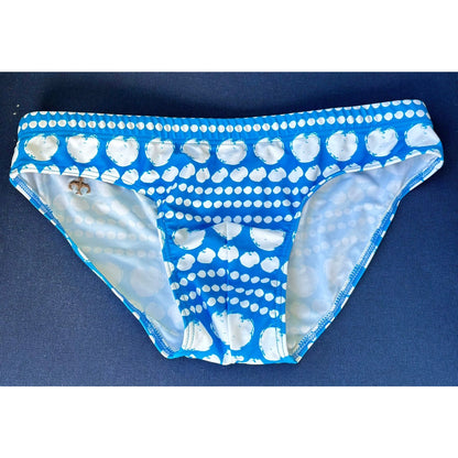 Marcuse Blue and White Circular Design Size: Medium