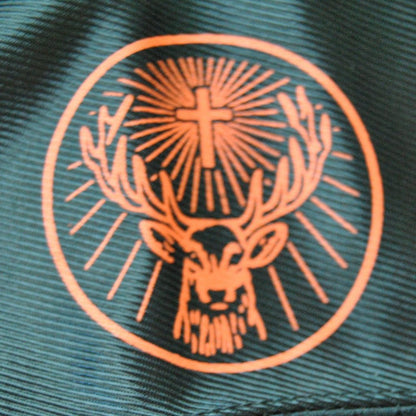 Jägermeister X-Large Black and Orange #56 Football Jersey