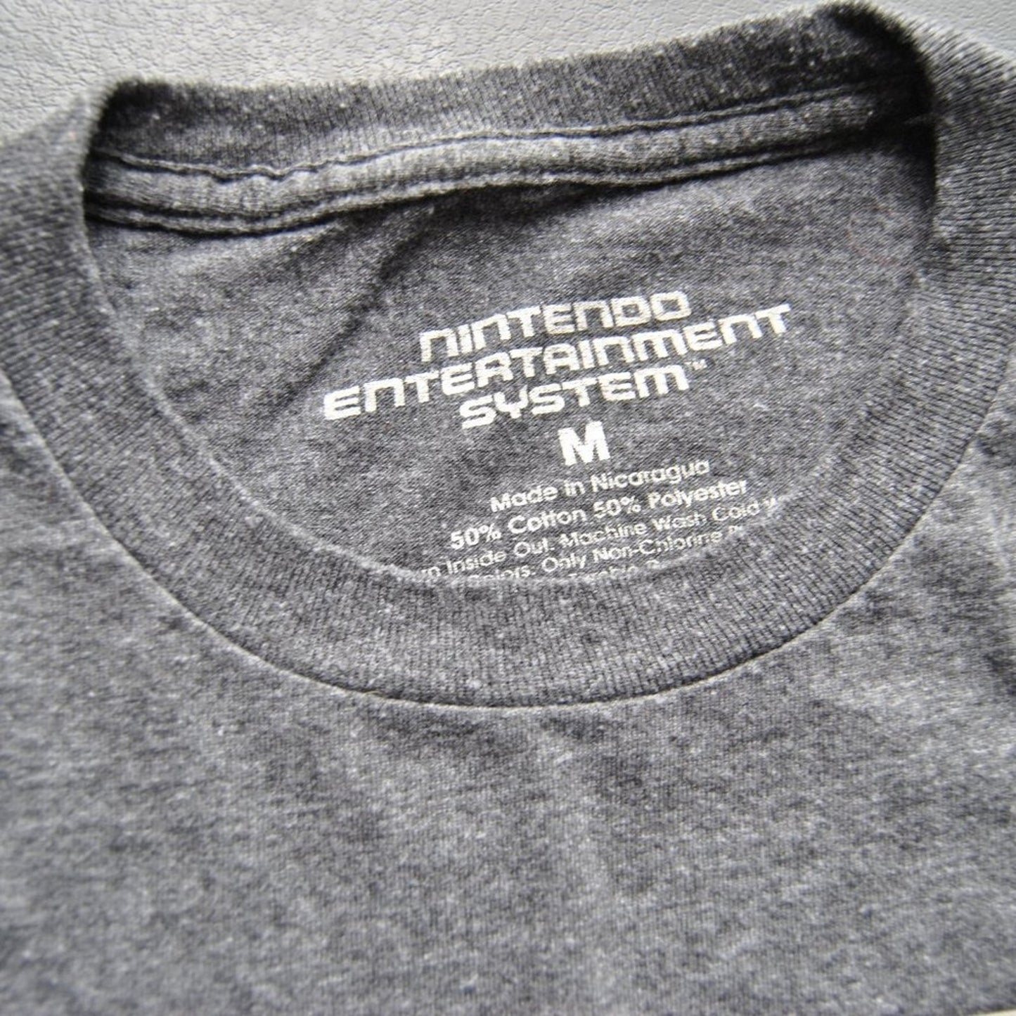 Nintendo Entertainment System (NES) Medium Gray Short Sleeve Shirt