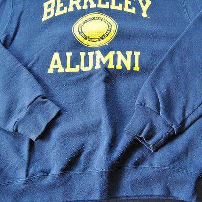 Berkley Alumni Small Blue & Yellow Champion Crewneck Sweater