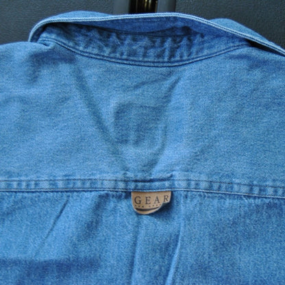 Pittsburgh Pirates Vintage Jean Large Long Sleeve Button up Shirt