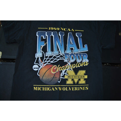 1989 NCAA Final Four Champions University of Michigan Short Sleeve Shirt