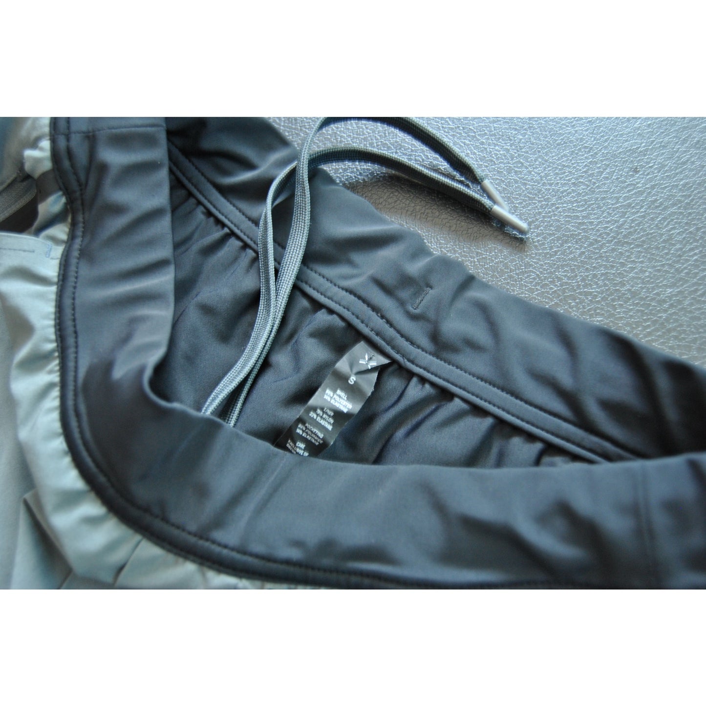 Ten Thousand Small Gray & Black Interval Shorts w/ Pockets