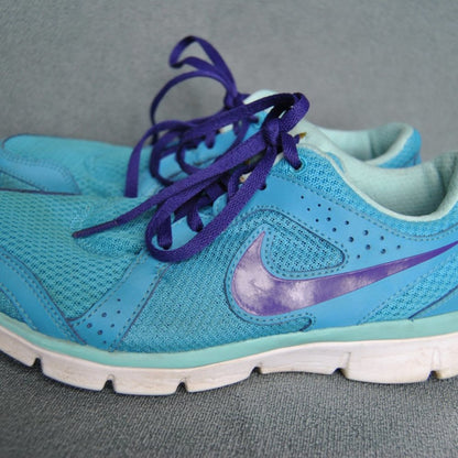 Nike Flex Experience RN 2 Athletic Shoe Blue & Purple Size: 7.5