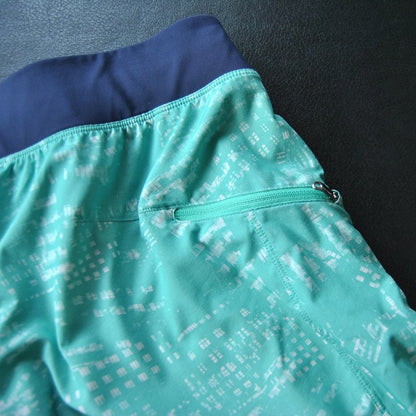 Lululemon Medium/Large Teal Blue Athletic Hybrid Shorts