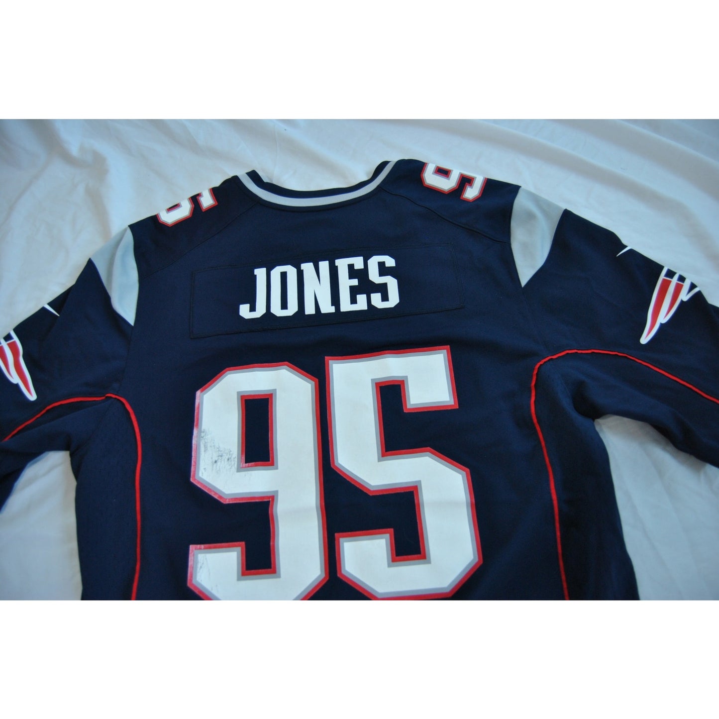 Chandler Jones #95 New England Patriots NFL Nike Game Day Jersey Large