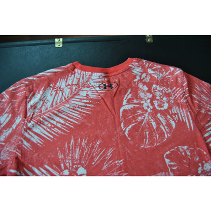 Under Armour The Rock Warrior Mana Floral Pattern Short Sleeve Shirt