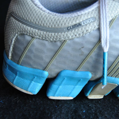 Adidas Clima Cool  Gray & Blue Size: 8.5 Women's Running Shoes