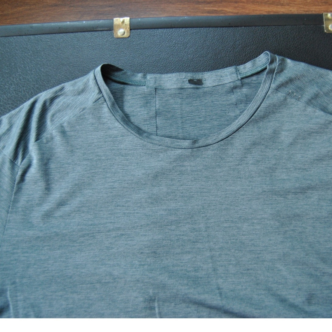 Lululemon Short Sleeve Shirt Gray