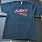 DARE to Resist Drugs & Violence Short Sleeve Shirt Medium Black & Red