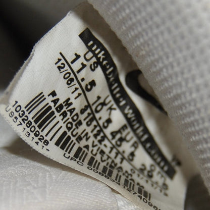 Nike Air Force 1 82' White Low Rise Size: 11.5 Men's