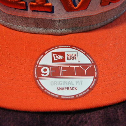 Cleveland Cavaliers New Era 9Fifty Orange & Gray Snap Back Hat (OSFM)
