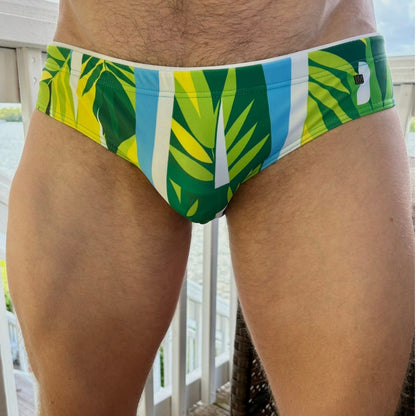 Marcuse Baby Blue w/ Plant Inspired Design Brief Size: Medium