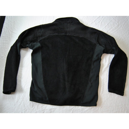 Patagonia Polartec Regulator R4 Black Full Zip Up Fleece Jacket Small