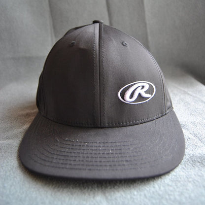 Rawlings Black & White Fitted Hat Size: Small/Medium