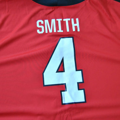 Nike Georgia Bulldogs Smith #4 Jersey Red Size: 3X-Large