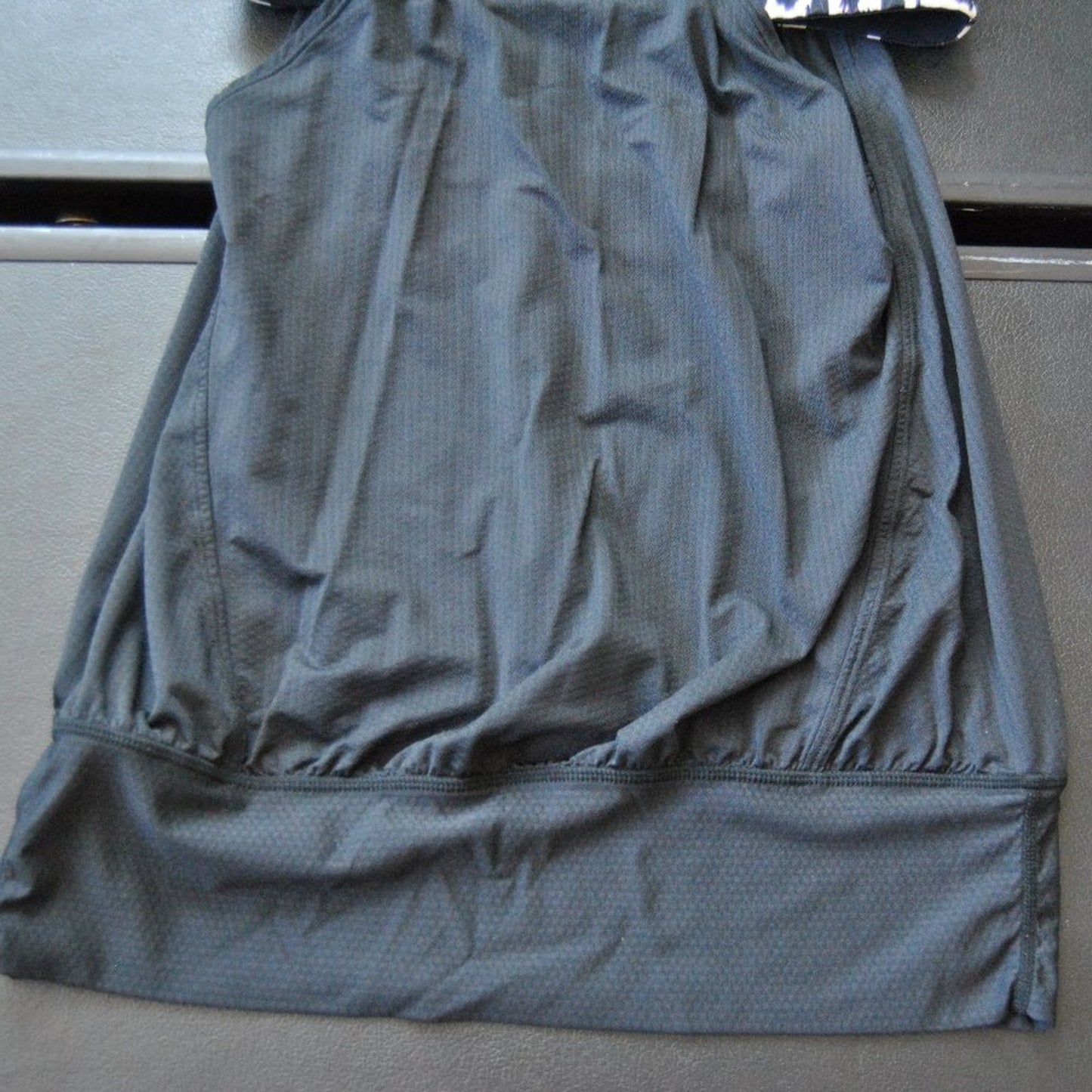 Lululemon Tank Top with Built in Bra Black White Size: 6