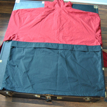 Stanford University XXL Champion Windbreaker Hoodie w/ Pockets Red & Black