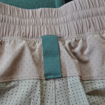 Lululemon Small Step Back Jump Mesh Athletic Short Dust Red 8" Inseam