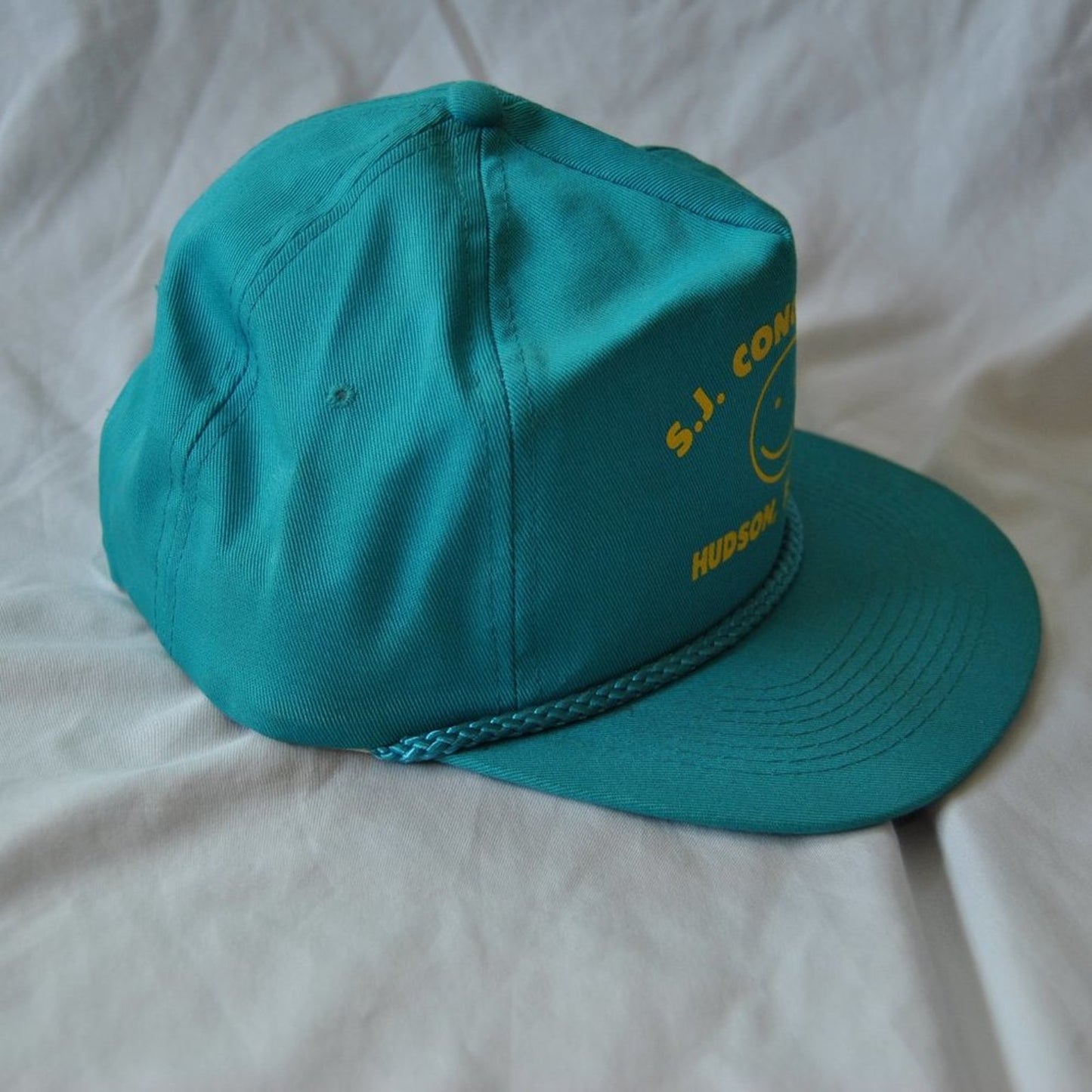 S.J Concessions Hudson Teal, Blue, & Yellow  Florida Snapback Hat (OSFM)