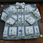 Blair Lighthouse Tapestry X-Large Blue Vintage Blazer