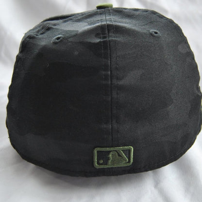 Atlanta Braves MLB Player Hat Fitted 7 3/8 Bradley Camo Black