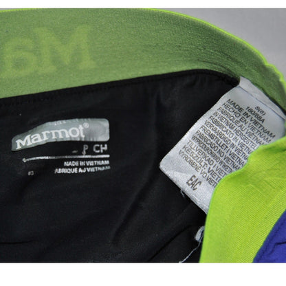 Marmot Purple & Neon 3" Shorts w/ Inner Liner Small