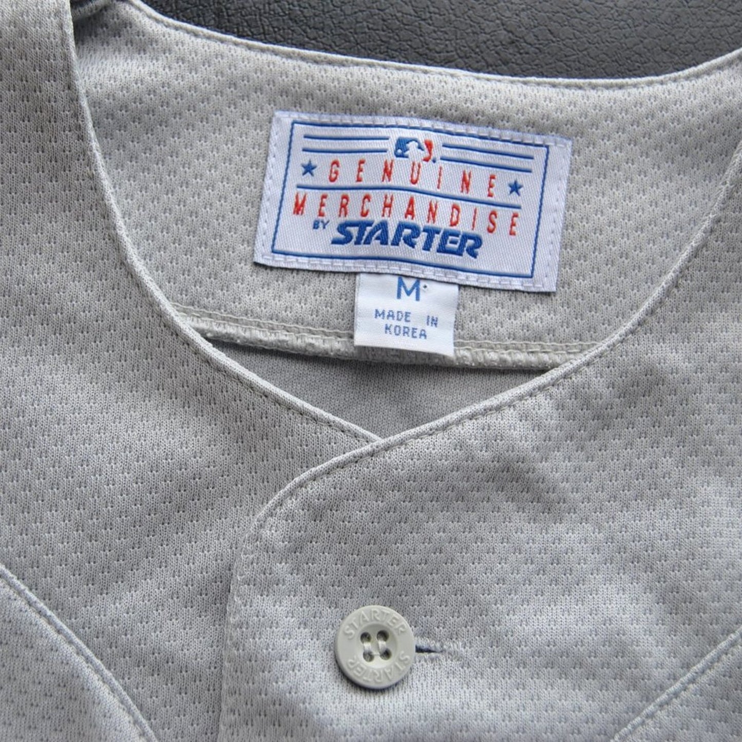 New York Yankees Vintage Medium Gray & Blue Starter Jersey