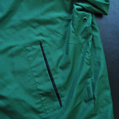 Green Bay Packers XLV NFL Large Green Windbreaker w/ Hideaway Hood