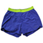Marmot Purple & Neon 3" Shorts w/ Inner Liner Small