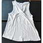 Lululemon White Crossback Tank Top