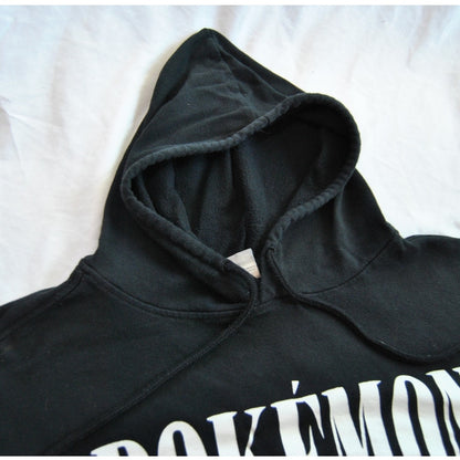 Pokemon Starter Pokemon Large Black Hoodie w/ Front Pocket