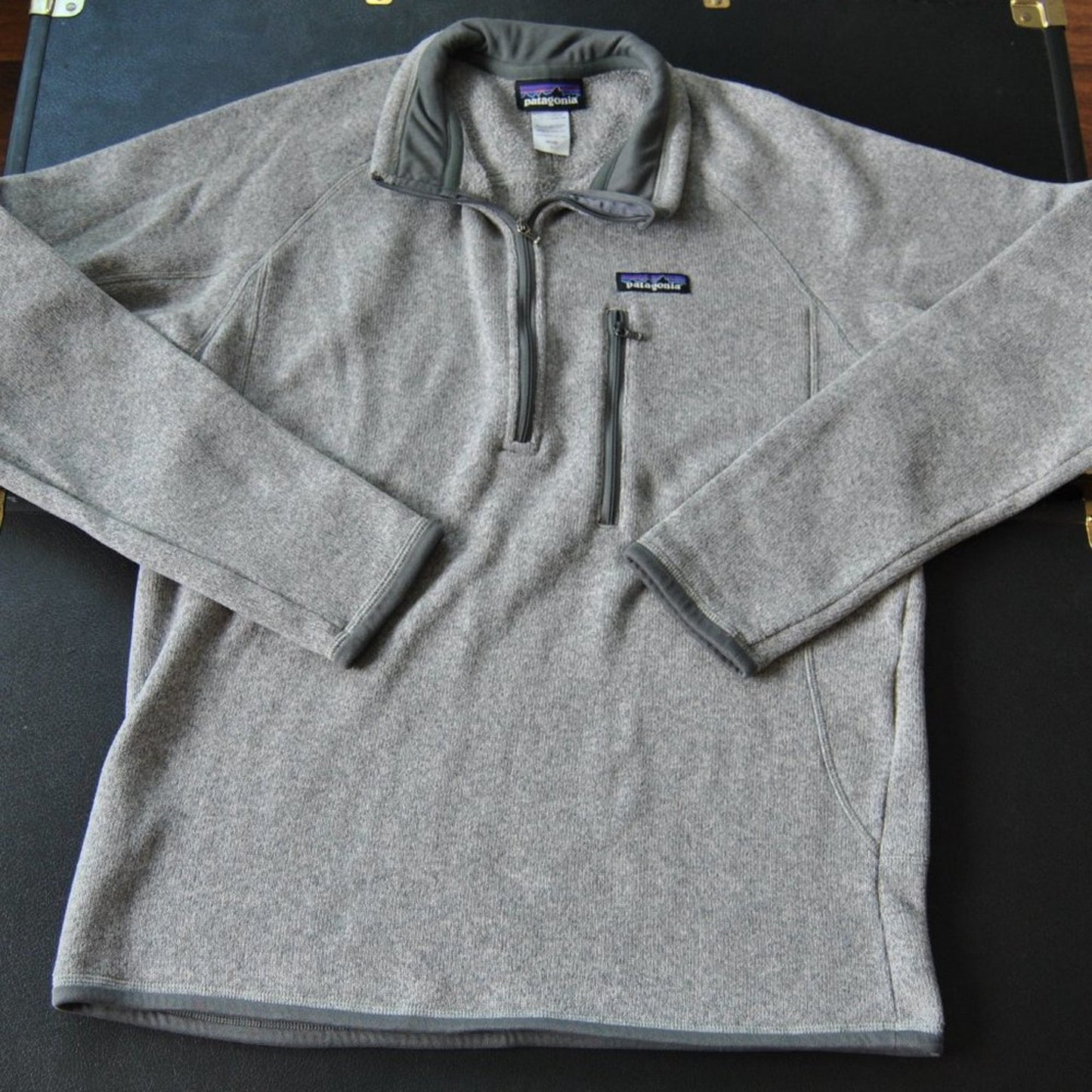 Patagonia Better Sweater Small Gray Quarter-Zip Pullover Fleece