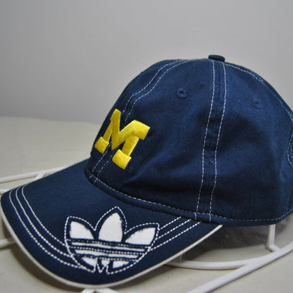 University of Michigan Adidas Hat w/ Adjustable Strap Blue & Yellow (OSFM)