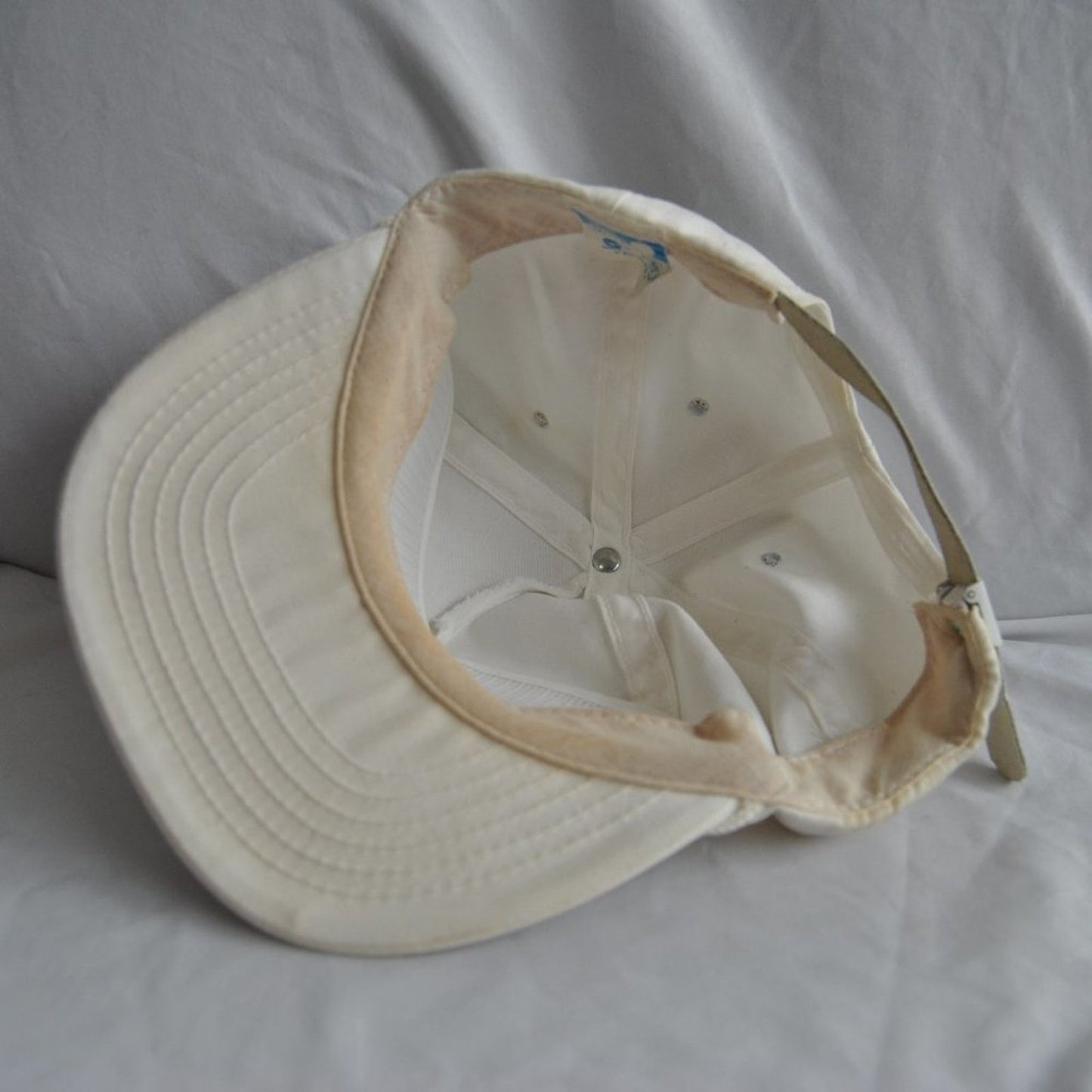 Vintage Off White Disney Mickey Mouse Snapback Hat