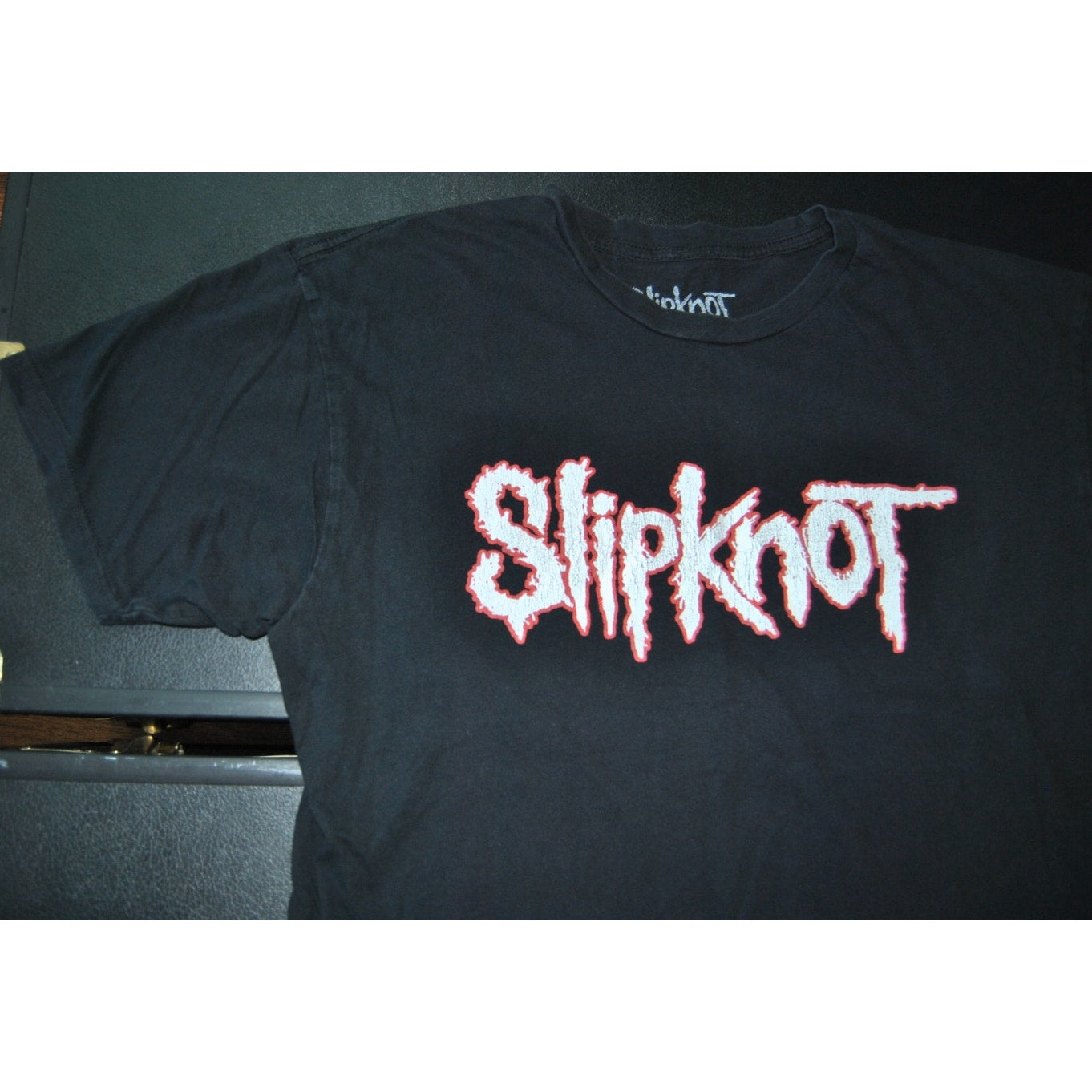 Slipknot Large Black Crop Top