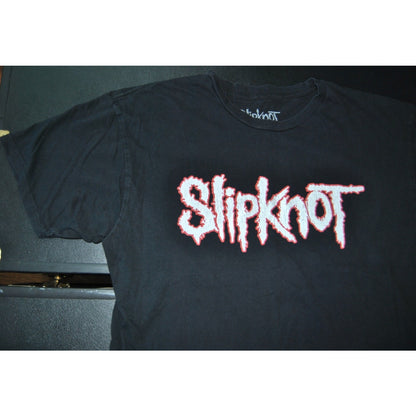 Slipknot Large Black Crop Top
