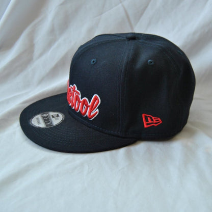 Barstool Sports New Era Navy Blue & Red Snap Back Hat (New w/ Tag)