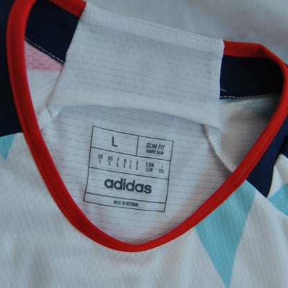 Adidas Chicago Fire Langhans #24 Soccer Jersey Large