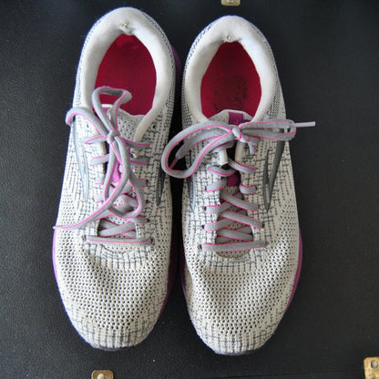 Brooks Revel 3 Pink and Gray Size 10 Running Shoe