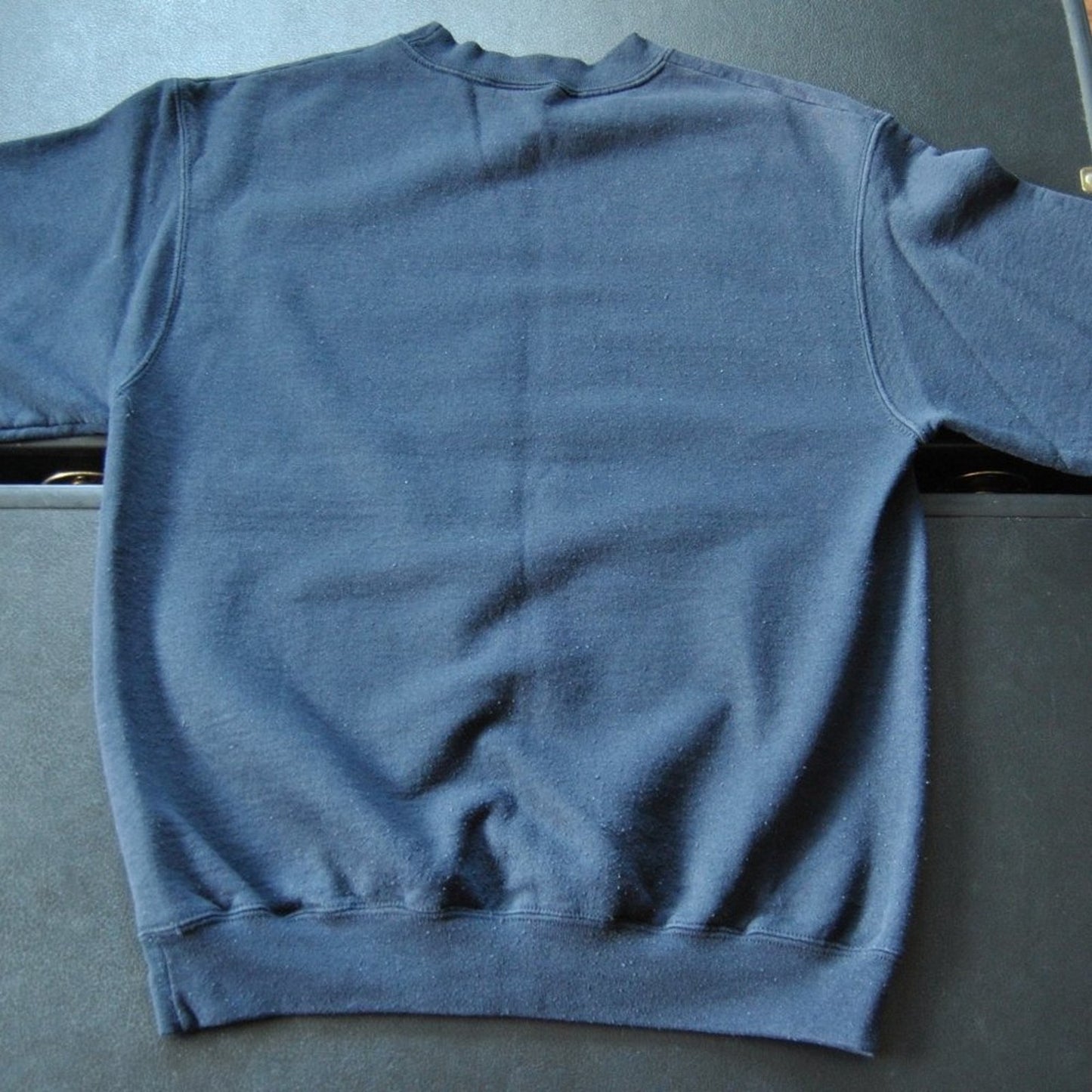 Berkley Alumni Small Blue & Yellow Champion Crewneck Sweater