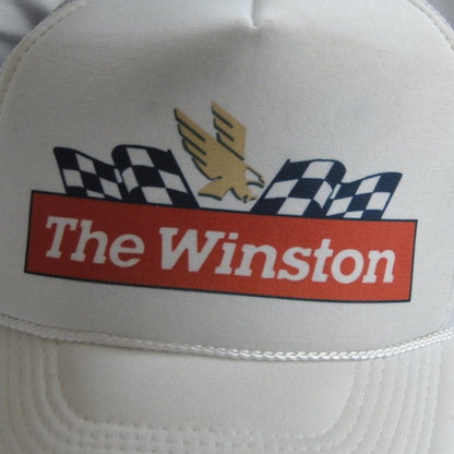 The Winston Vintage White Snap Back Trucker Hat