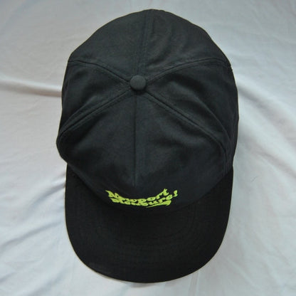 Vintage 90s Newport Pleasure Black Promo Black & Green Snapback Hat