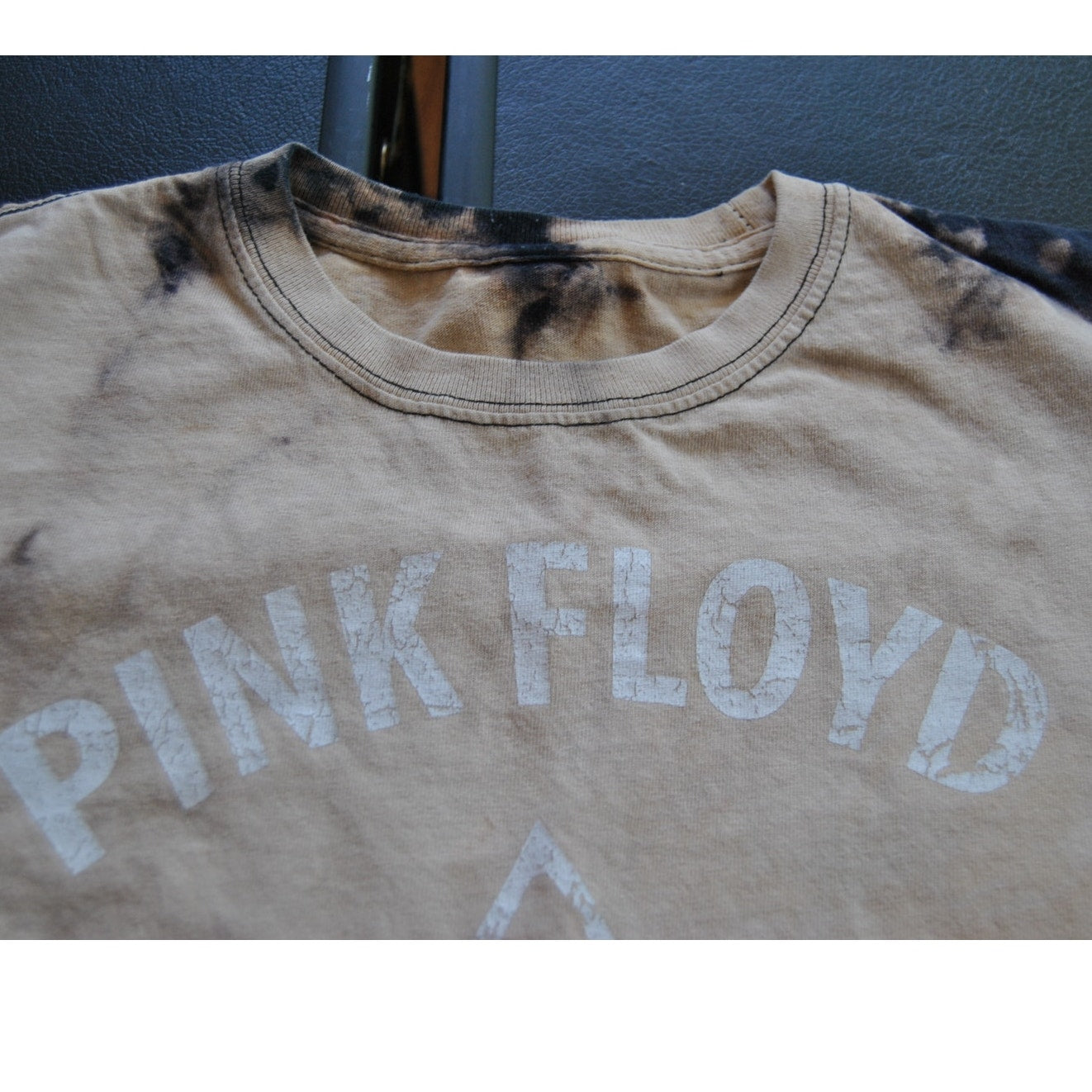 Pink Floyd The Dark Side of the Moon Short Sleeve Shirt Bleached