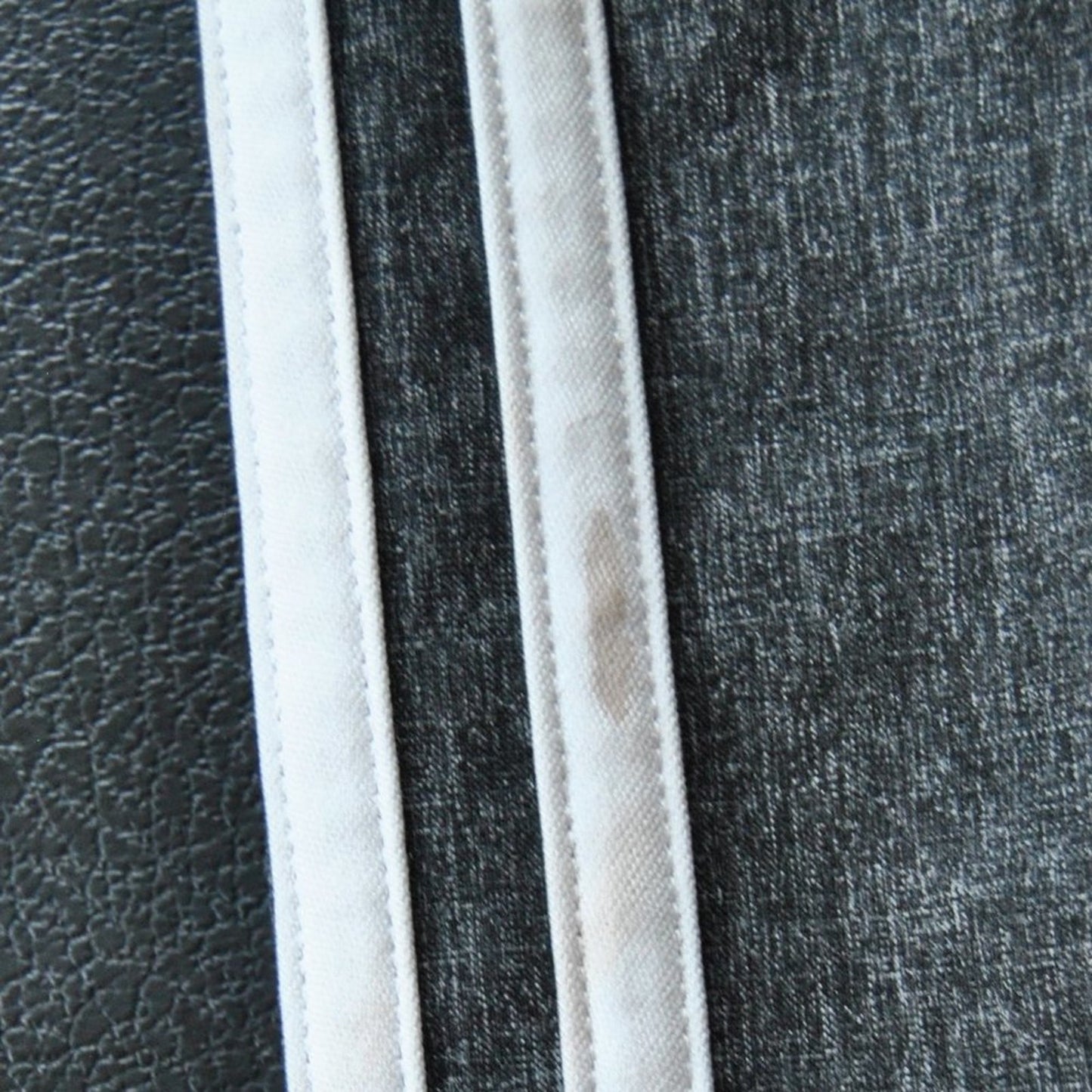 Adidas Small Gray w/ White Stripes Basketball Shorts