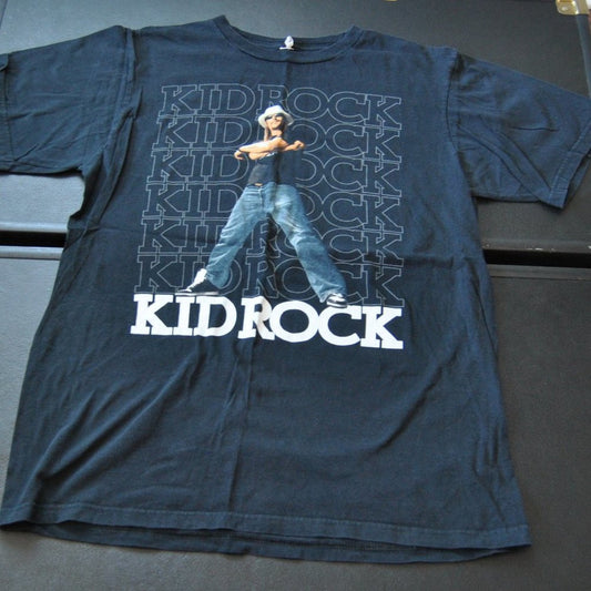 Kid Rock Rebel Soul 2013 U.S. Tour Medium Black Short Sleeve Shirt