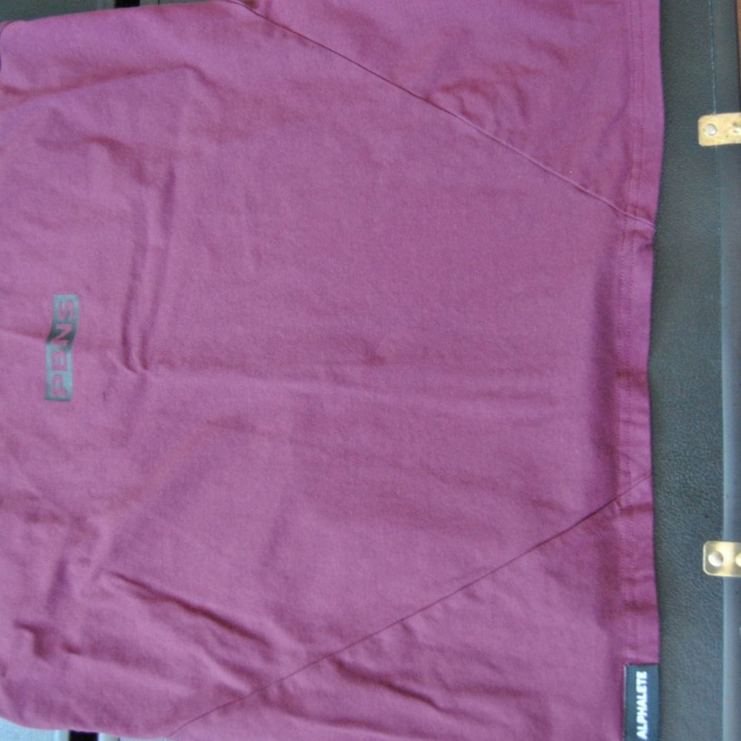 Alphalete PBNS Medium Purple/Maroon and Black Tank Top
