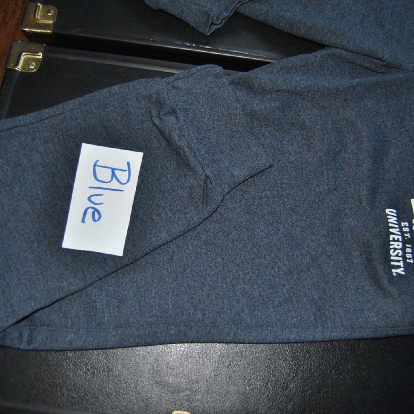 West Virginia University (WVU) X-Large Navy Blue Champion Sweatpants
